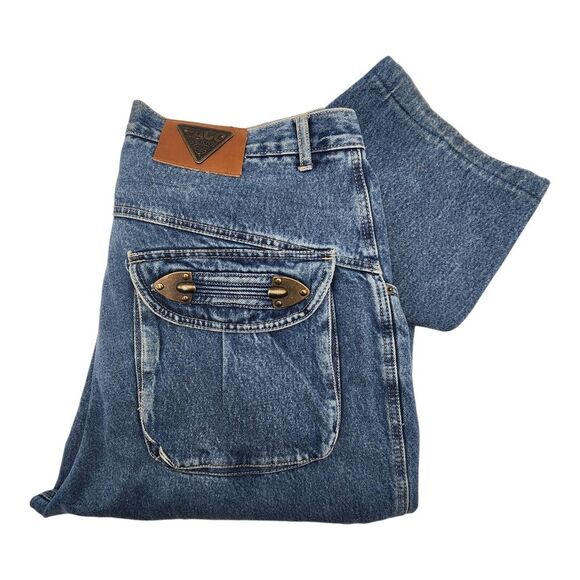 Vintage Paco Sport Jeans Mens Size 36 Baggy Skater Wide Leg StreetwearRare‎